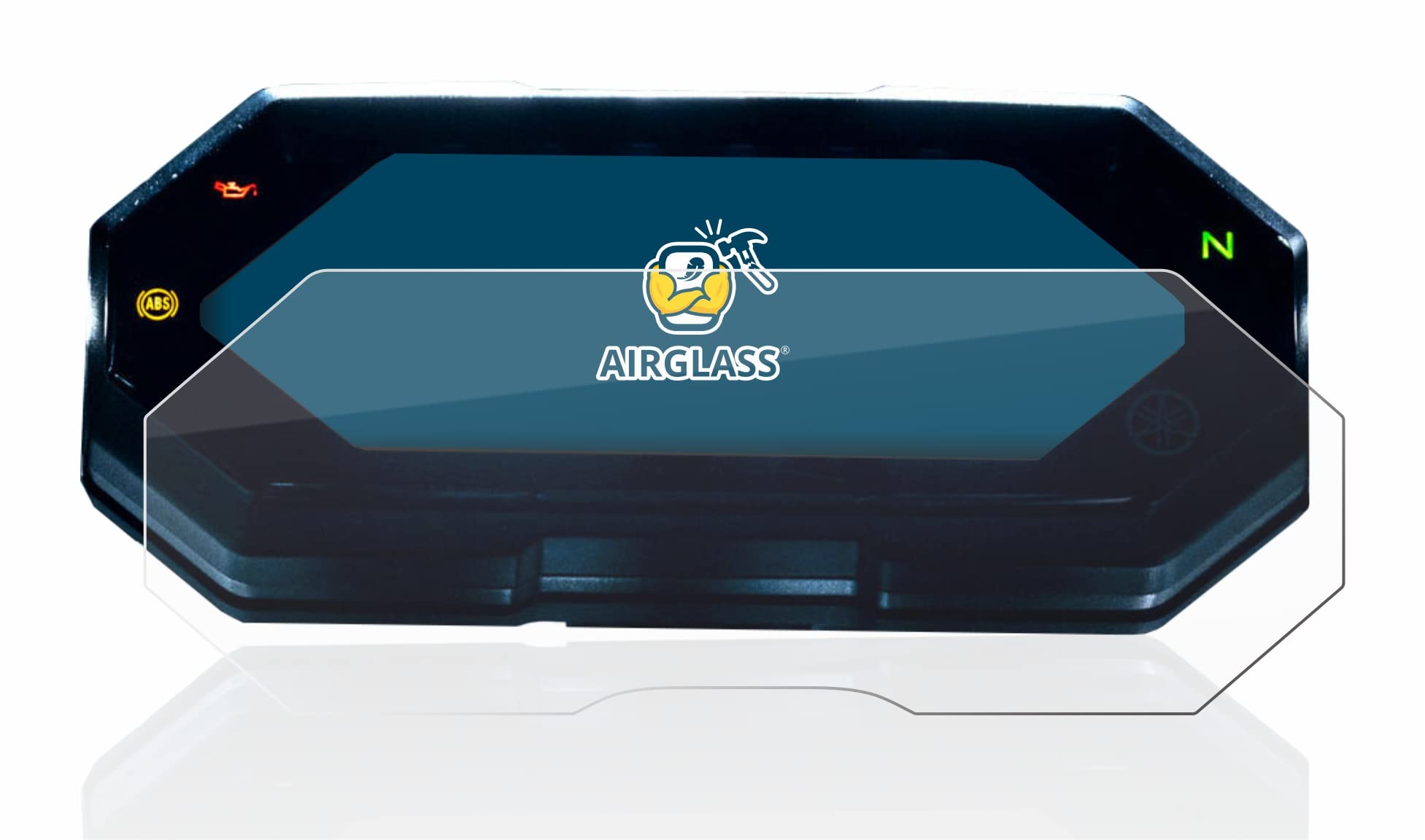 Pellicola Protettiva In Vetro Per Yamaha MT-07 2021 - Durezza 9H, Anti-Graffio, Chiaro, Facile Applicazione - Foto 13