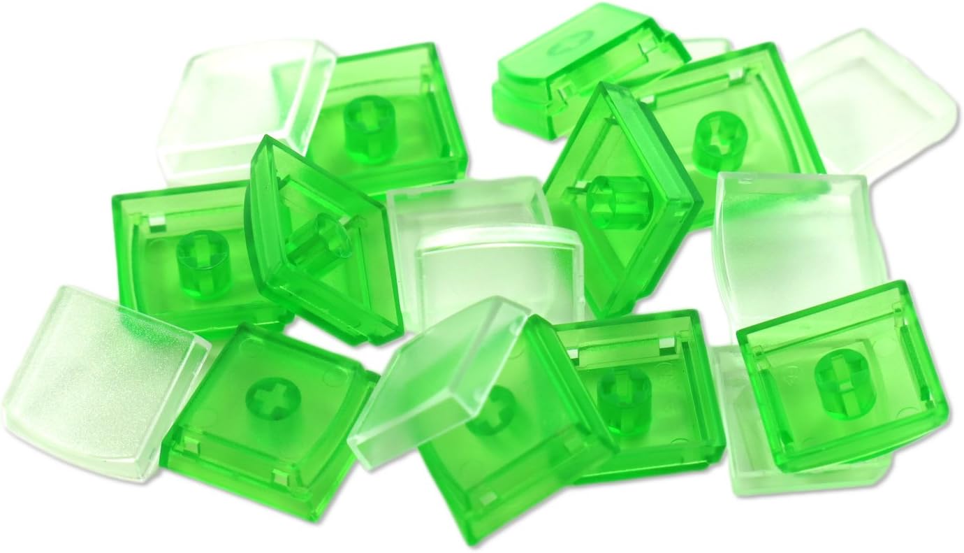 Xkeys Keycap Cherry MX Compatible (1x1, verde, paquete de