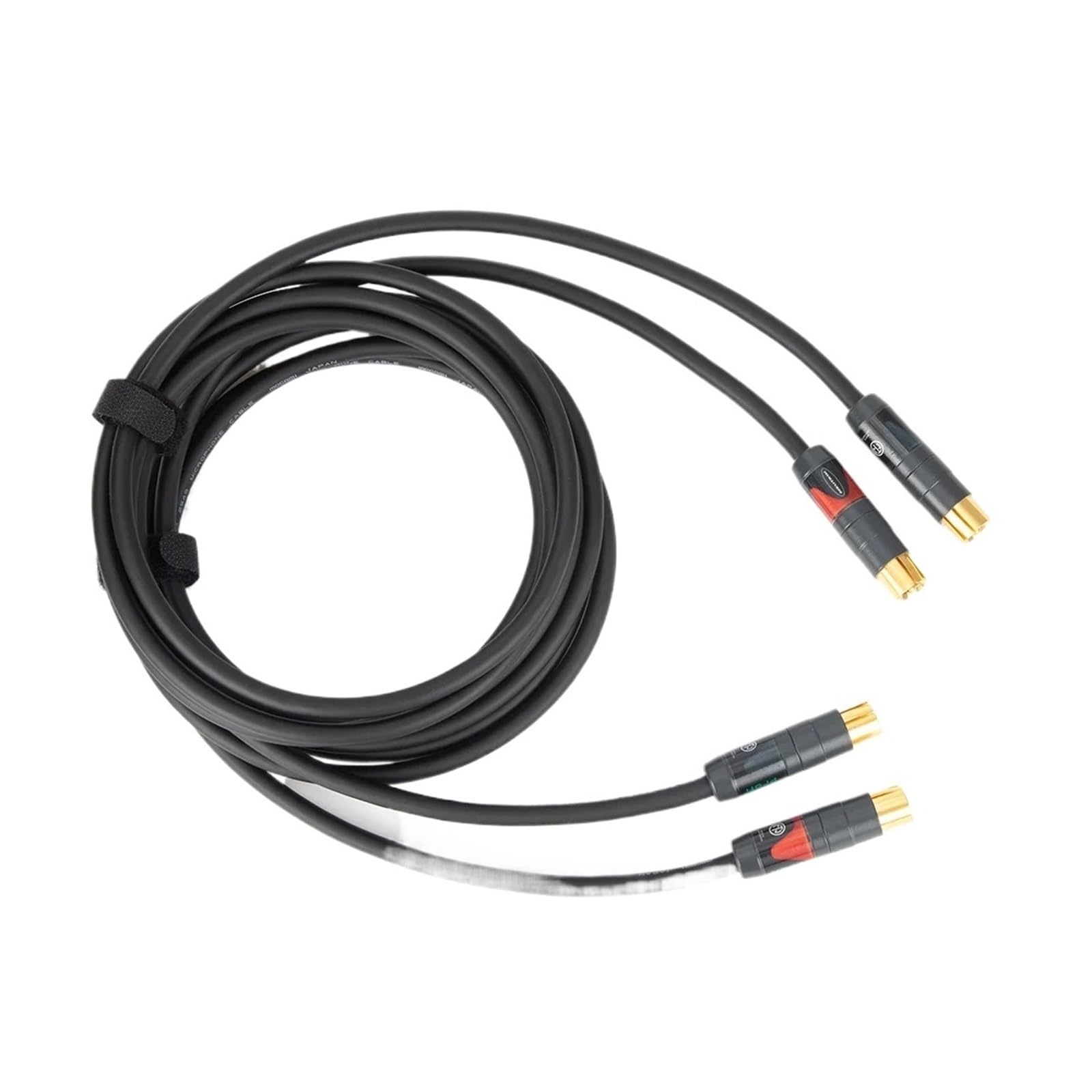 Cable De Audio RCA For Amplificador De Alta Fidelidad 2549 | Amplificador de TV Línea DAC 6N OFC, 4 Conectores RCA, Uso Profesional for Reproductores de DVD MP3(1m)