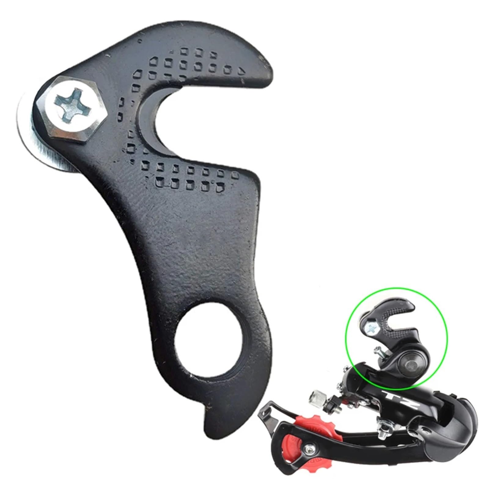 Deragliatore Hanger 20/40 PCS Mountain Bicycle Deragliatore Posteriore Staffa Gancio di Coda Della Bici Per Bici