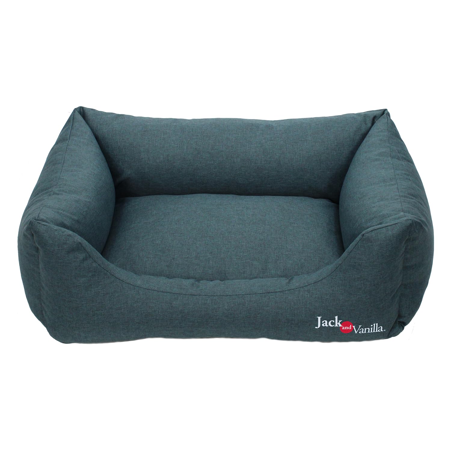 JACK AND VANILLA, Waterproof Sofa for Animals, Optimal Comfort, Modern Design, Easy to Clean, Ideal for Dogs and Cats, Dimensions 60 x 80 x 25 cm, Petrol Colour