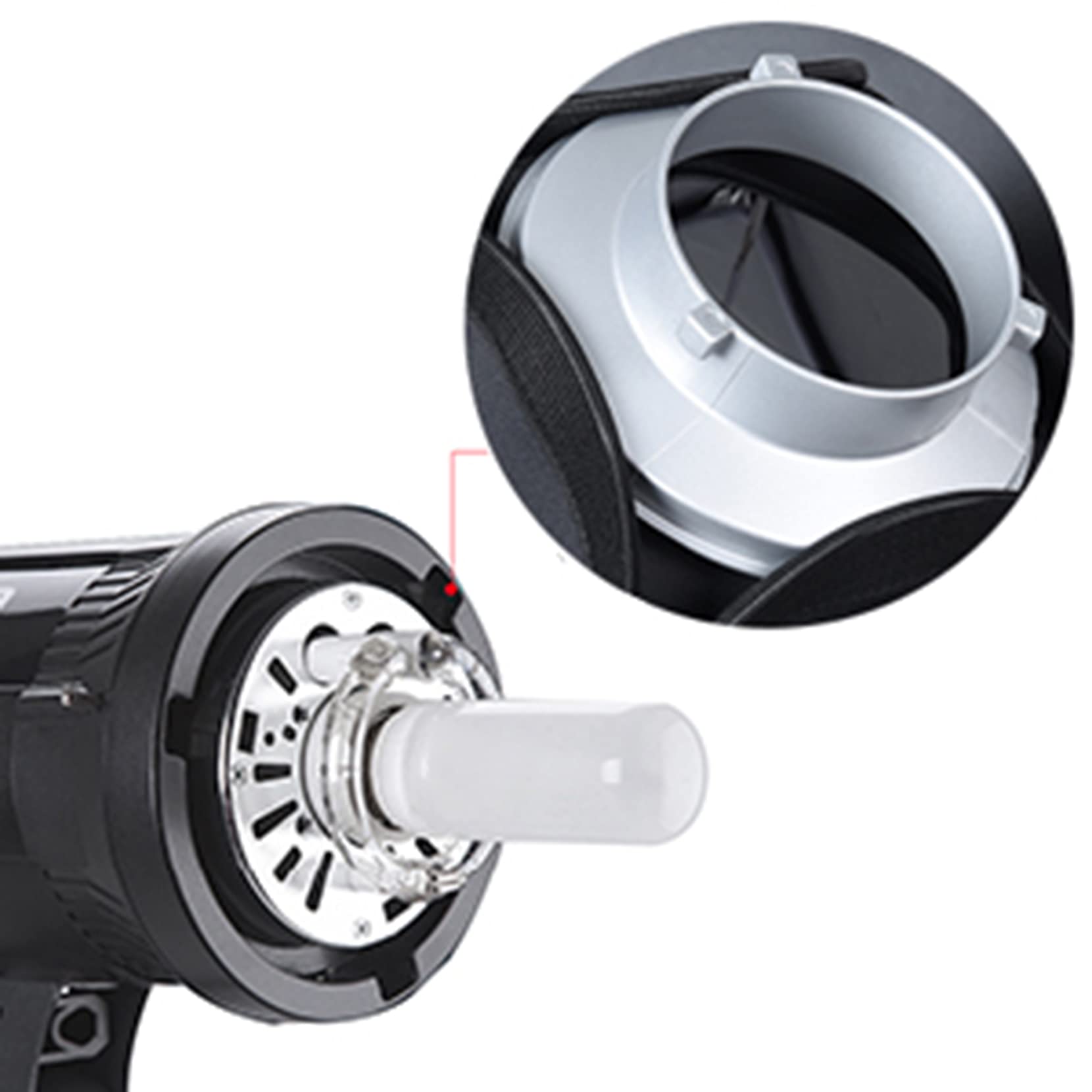 Godox 151 mm Adaptador Anillo Adaptador para de luz Beauty Dish Flash monilight Accesorios – Montura Bowens
