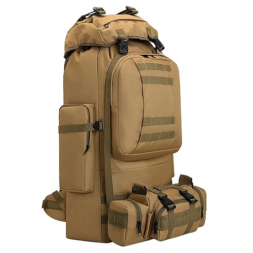 HongXingHai 100L Camping Hiking Backpack