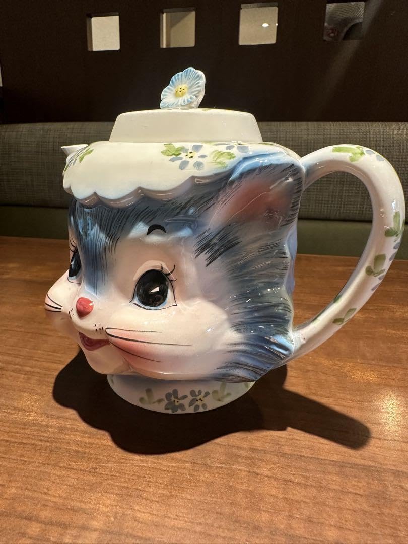 Amazon | 60's レフトン社 Miss Prissシリーズ ティーポット 猫 日本製