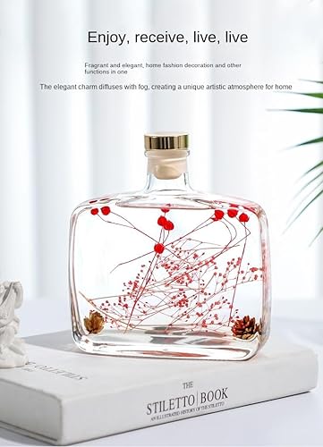 Miniatura 7 de Aromaterapia sin fuego Vida Eterna Flor Aceite Esencial Hogar Incienso Habitación Perfume Vida Eterna Flor Aromaterapia Decoración (campanilla de