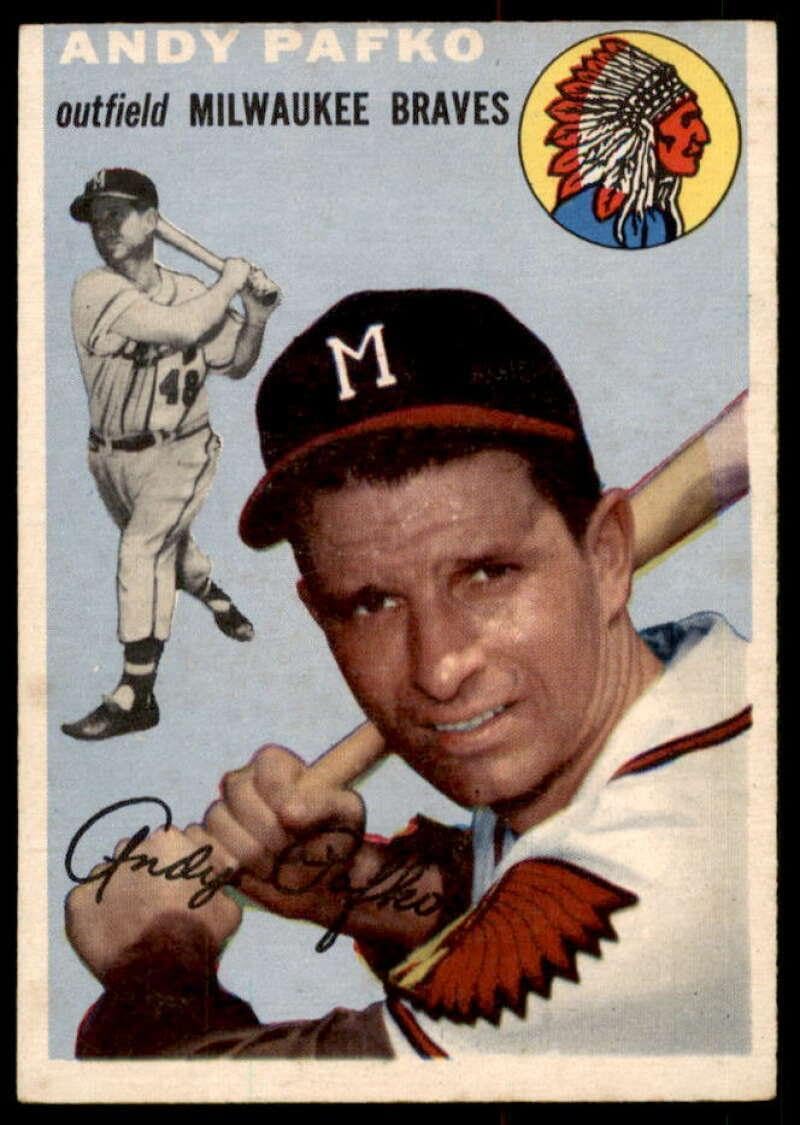 Andy Pafko Card 1954 Topps #79 - Slabbed Baseball Cards