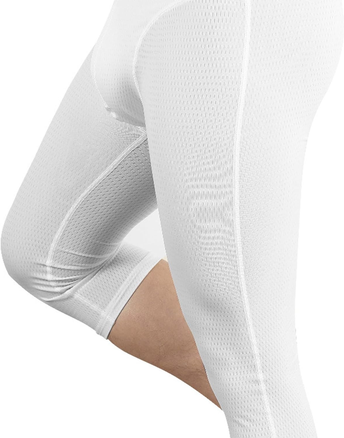 Men's Thermal Compression Pants Athletic Leggings Base Layer Bottoms Cycling Running Workout Gymnastics Tights