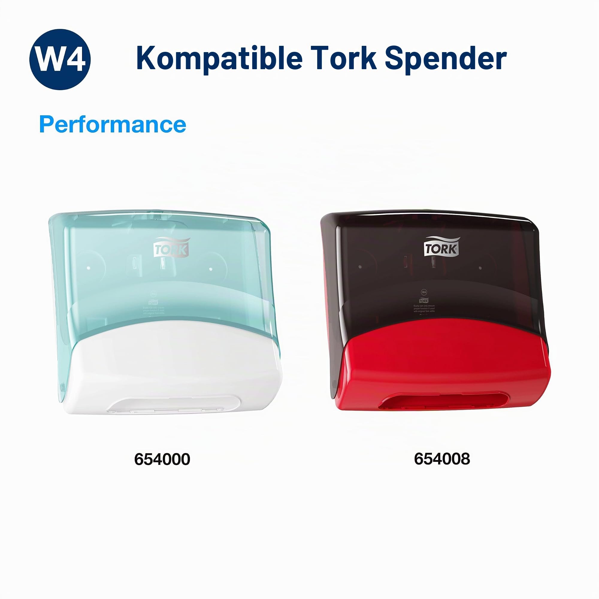 Tork Extra Starke Reinigungstücher Weiß W4, Mehrzweck, 4 × 105 Tücher, 530179