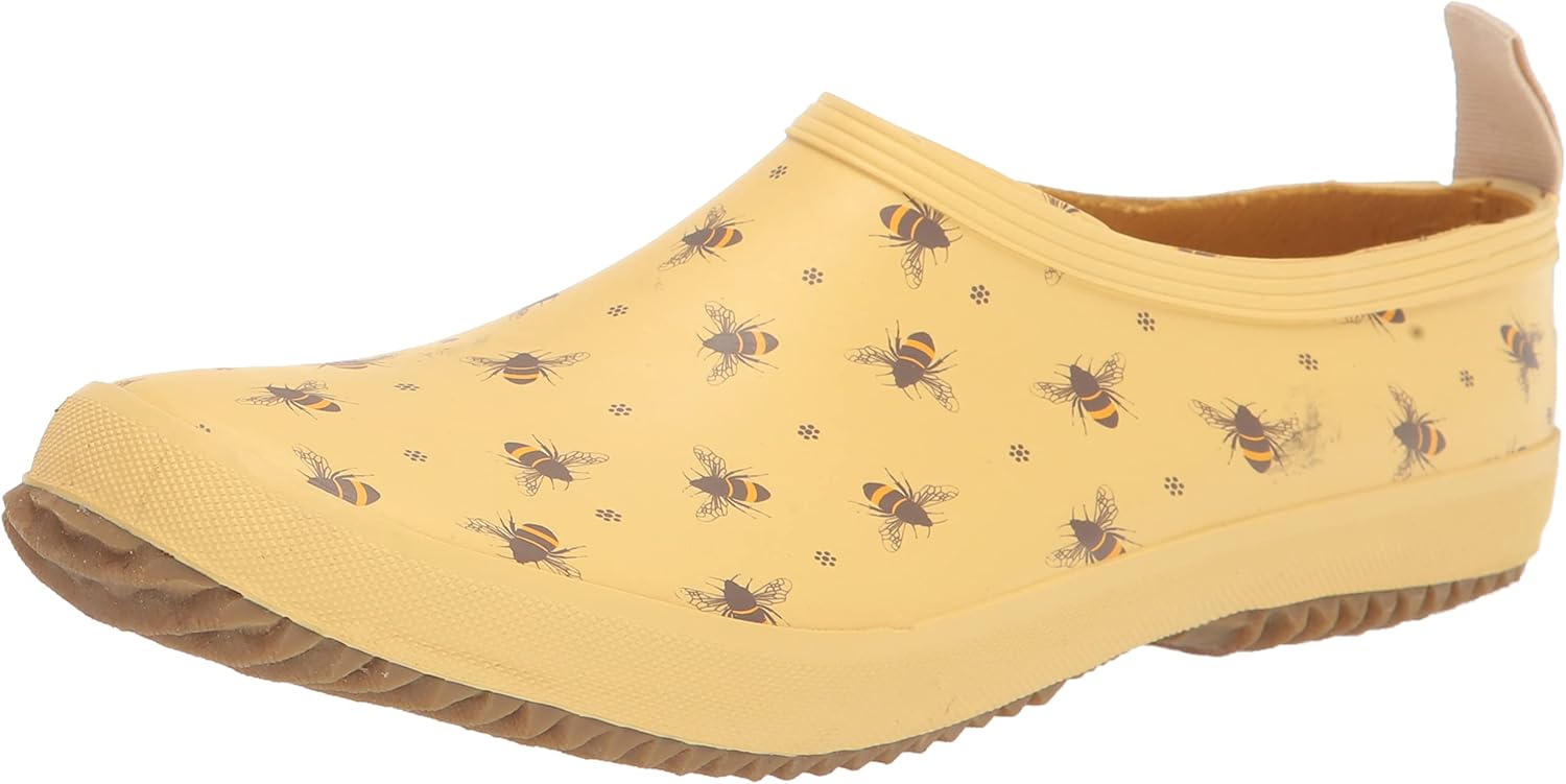 Chooka Womens Buzzing Market Mule Clog, Yellow, 8 US