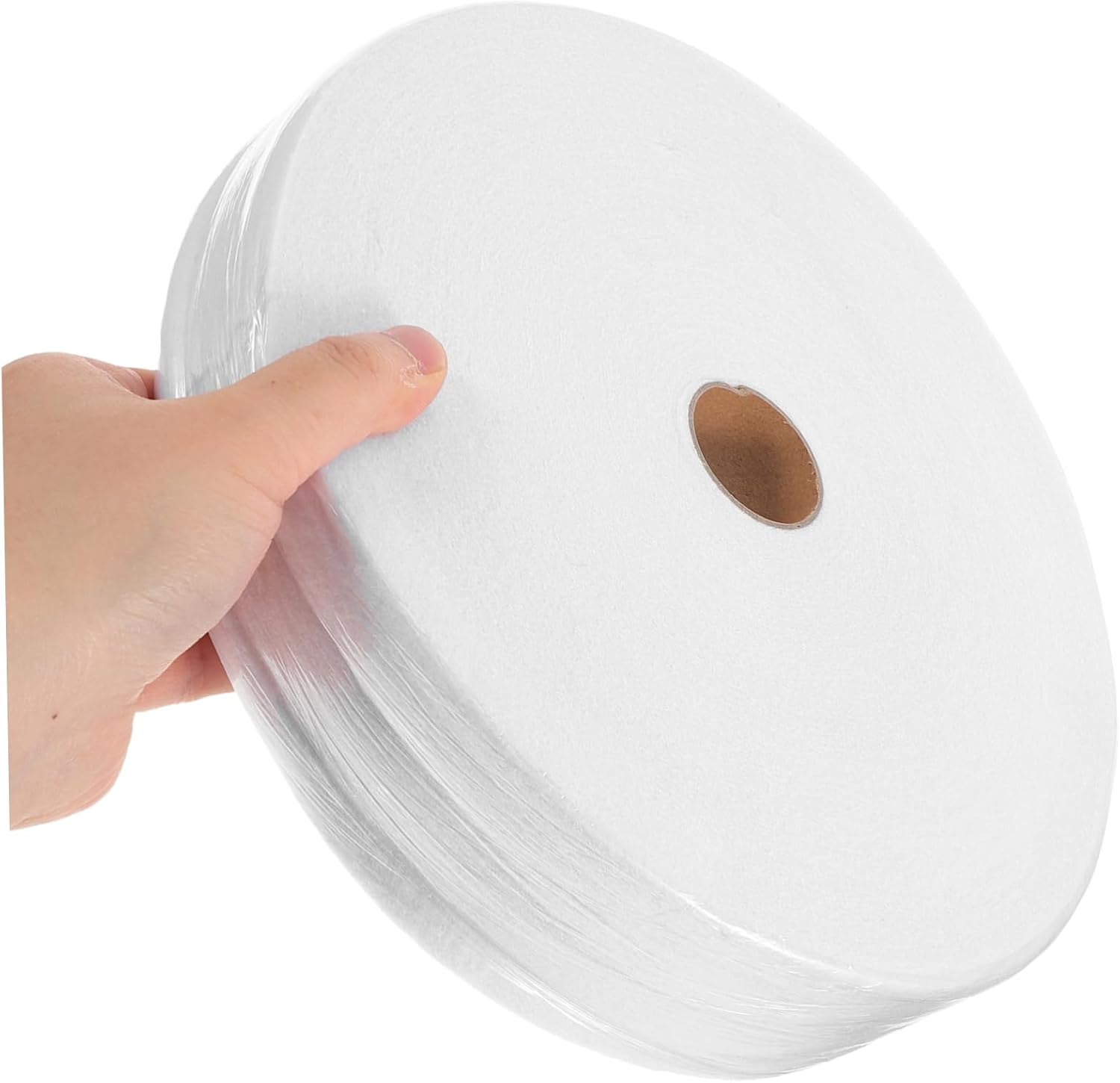 Veemoon 2 Rolls Cotton Batting for Quilts Rugs and Durable Needle Punched Cotton for DIY Sewing and Handicrafts Roll for All Seasons