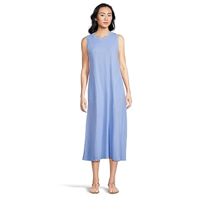 Elliott Lauren Enzyme Wash, Sleeveless Maxi Dress with Pockets Women