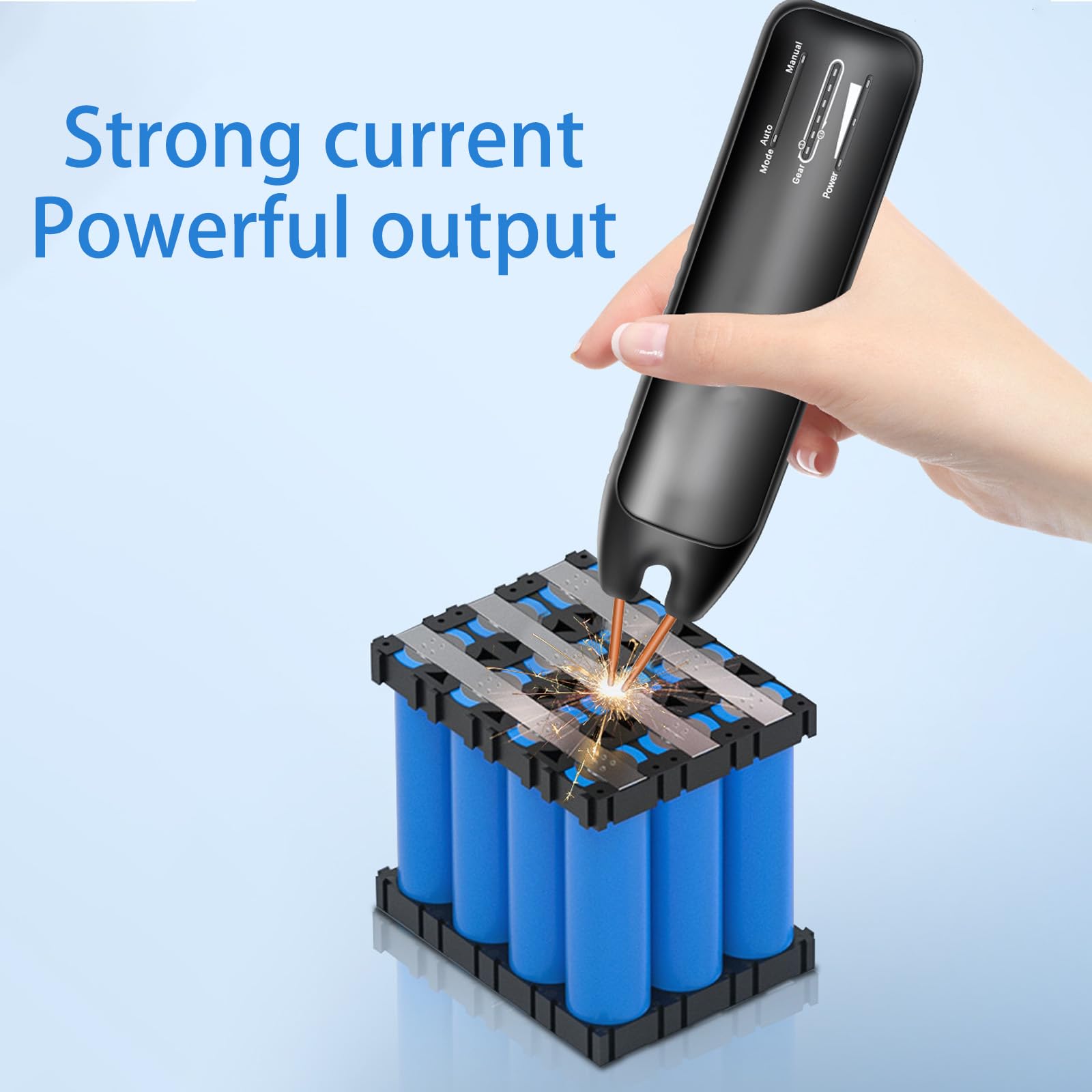 Punti A Cordone In Miniatura Welder Polymer Battery Cores Output Regolabile Per Saldatura Portatile Riparazione Della Piastra E Batteria Del Telefono Per Batterie Telefoniche