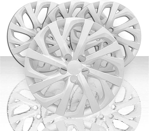 Miniatura 2 de Cubiertas de rueda plateadas de 16 radios de 16" para Toyota Corolla LE 2017-19