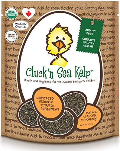 Treats For Chickens Certified Organic Cluck'N Sea Kelp, 6-Pound, Vitamin Supplement