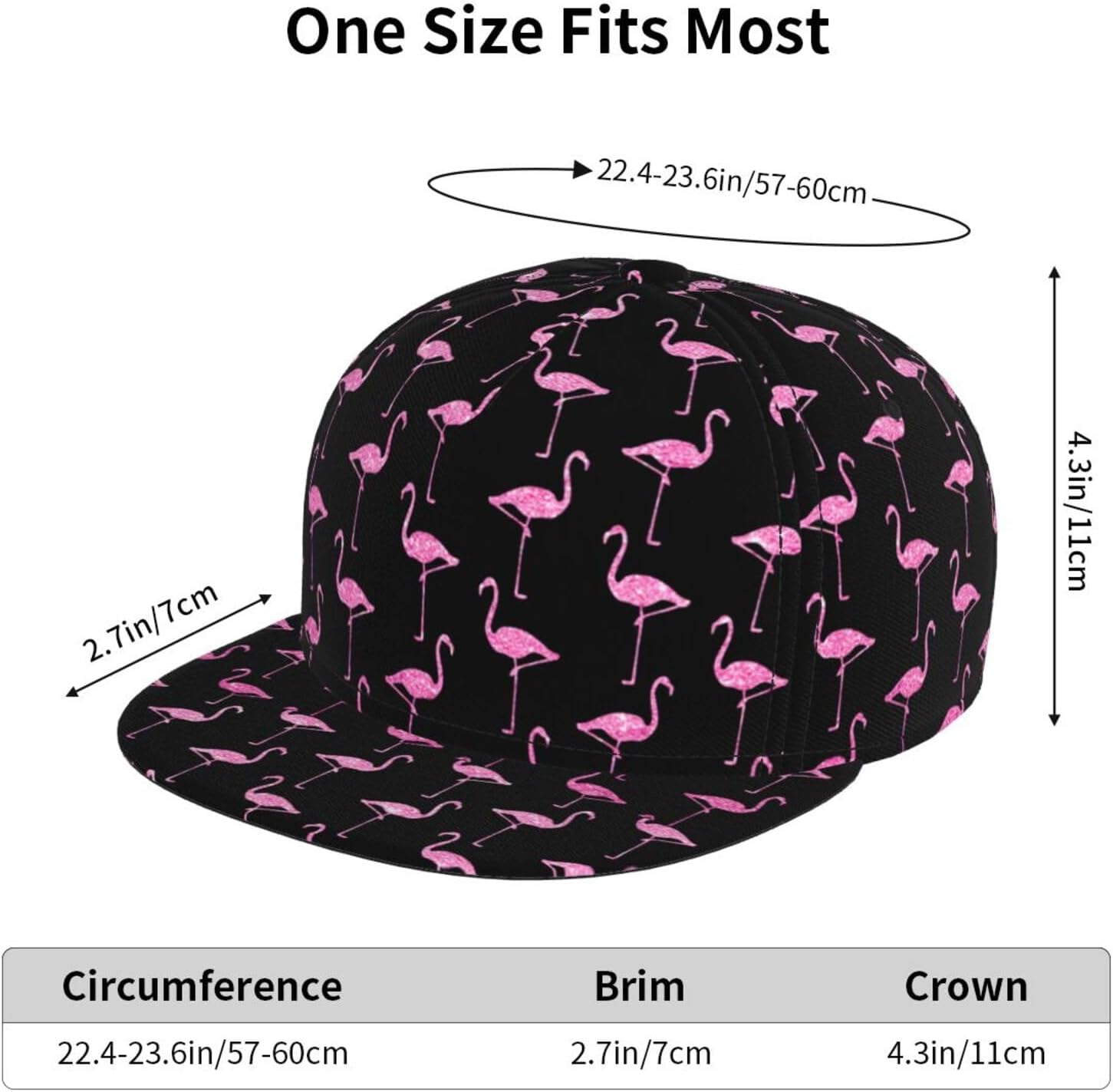 Baseball Cap for Men Women – Flat Brim Snapback Hat, Adjustable Casual Hat for Daily Wear & Street Style - Image 5