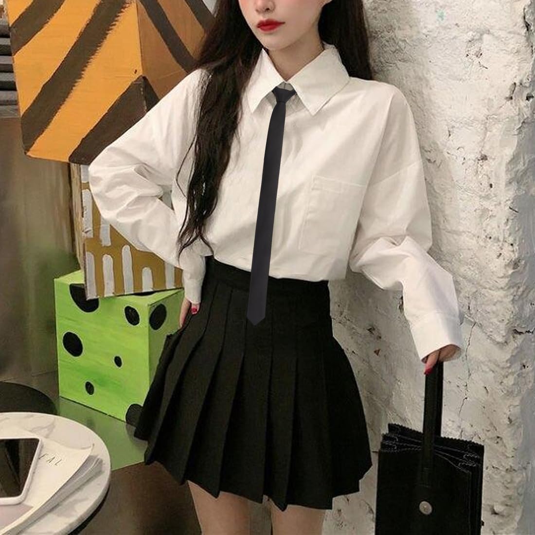 Corbata Pre-Atada para Niño, Escolares Ajustables, Formal, Microfibra, Liso Sólido, Torre, Infantil