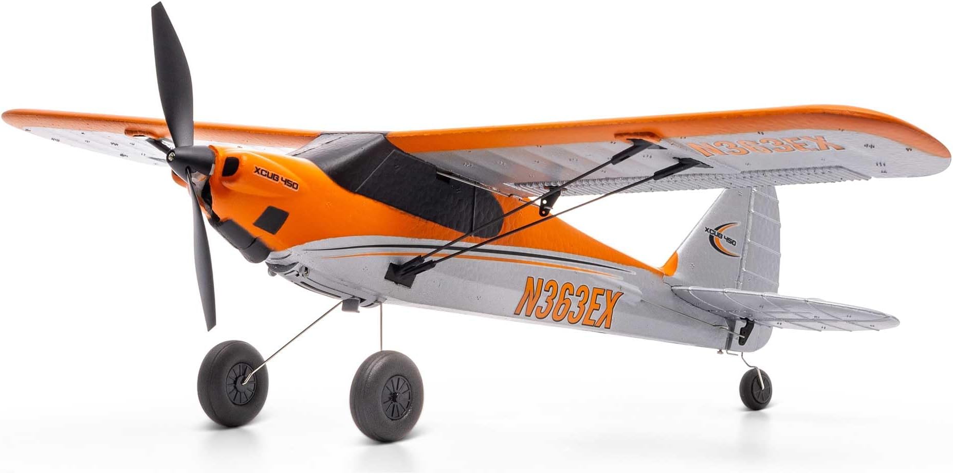 HobbyZone RC Airplane XCub 450mm RTF Everything Needed to Fly is Included HBZ-1250