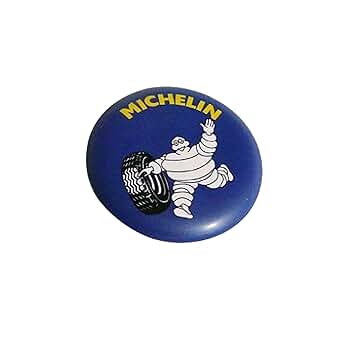 【限定品】michelin スノードーム　ミシュラン　ビバンダム Amazon.co.jp: ミシュラン Michelinビバンダム君 缶バッジ/青/大