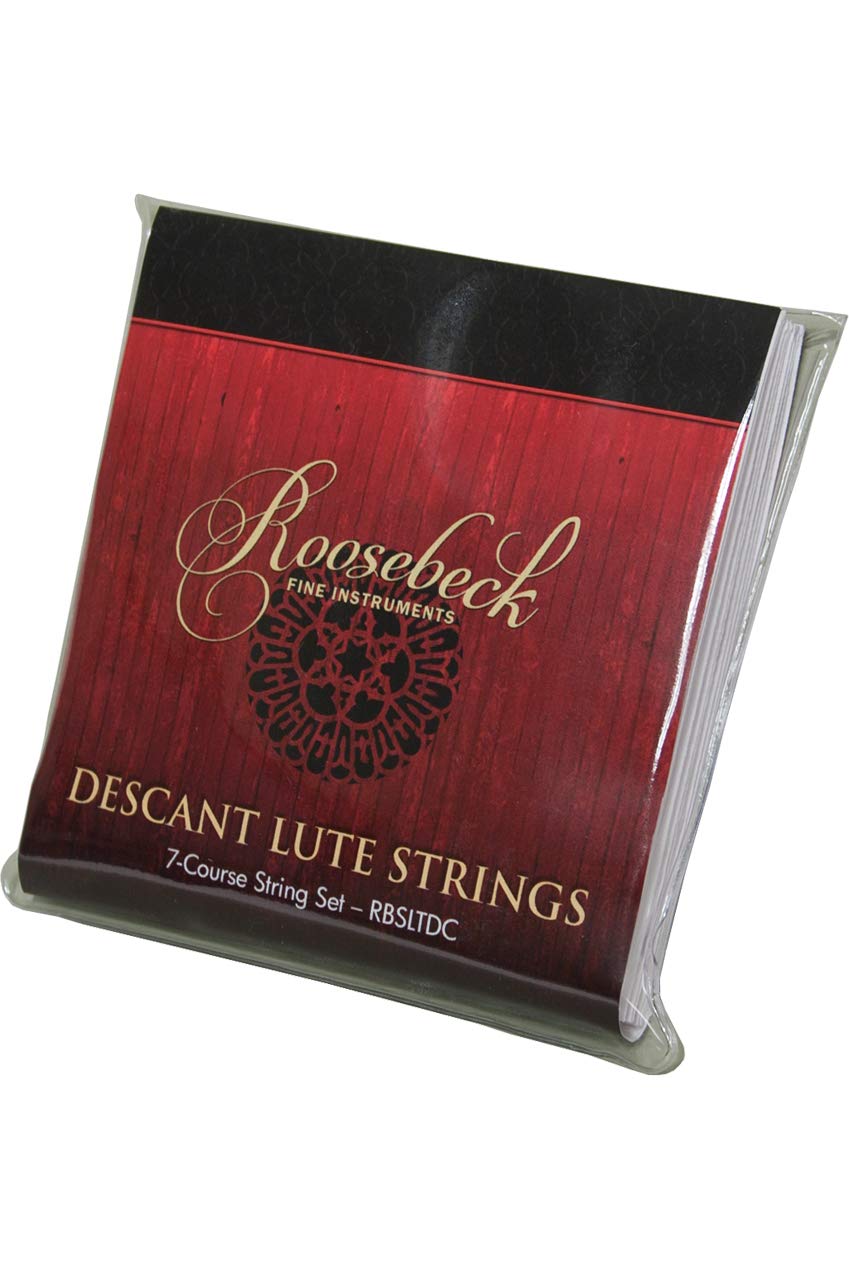 7-Course Lute Bundle Includes: Roosebeck Descant 7-Course Lacewood Lute + Roosebeck 7-Course Descant Lute String Set - Image 3