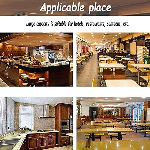 Household Cooker Large Capacity Explosion-proof Electric Pressure Cooker Family Gas Stove Hot Pot Special Price Hotel Restaurant Kitchen Cooking Pot (Size : 50L) - Image 6