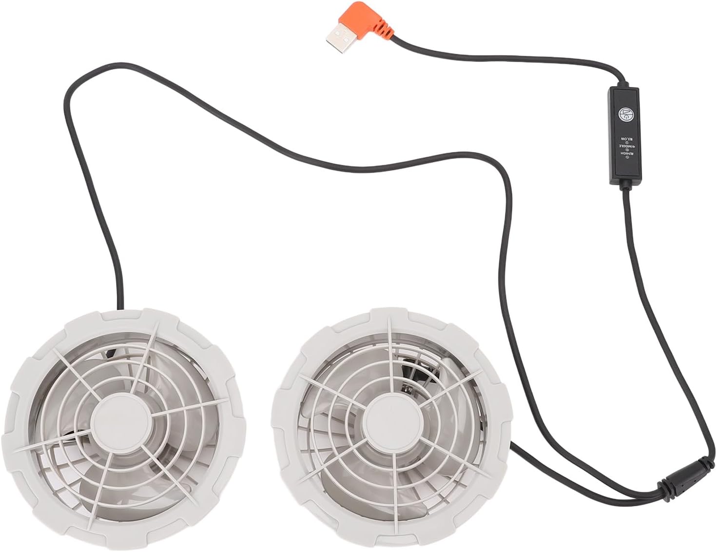 FILFEEL Low Noise Conditioned Clothes Fan for Cooling Vests & Jackets USB Powered Portable 5V Cooling Solution image 4
