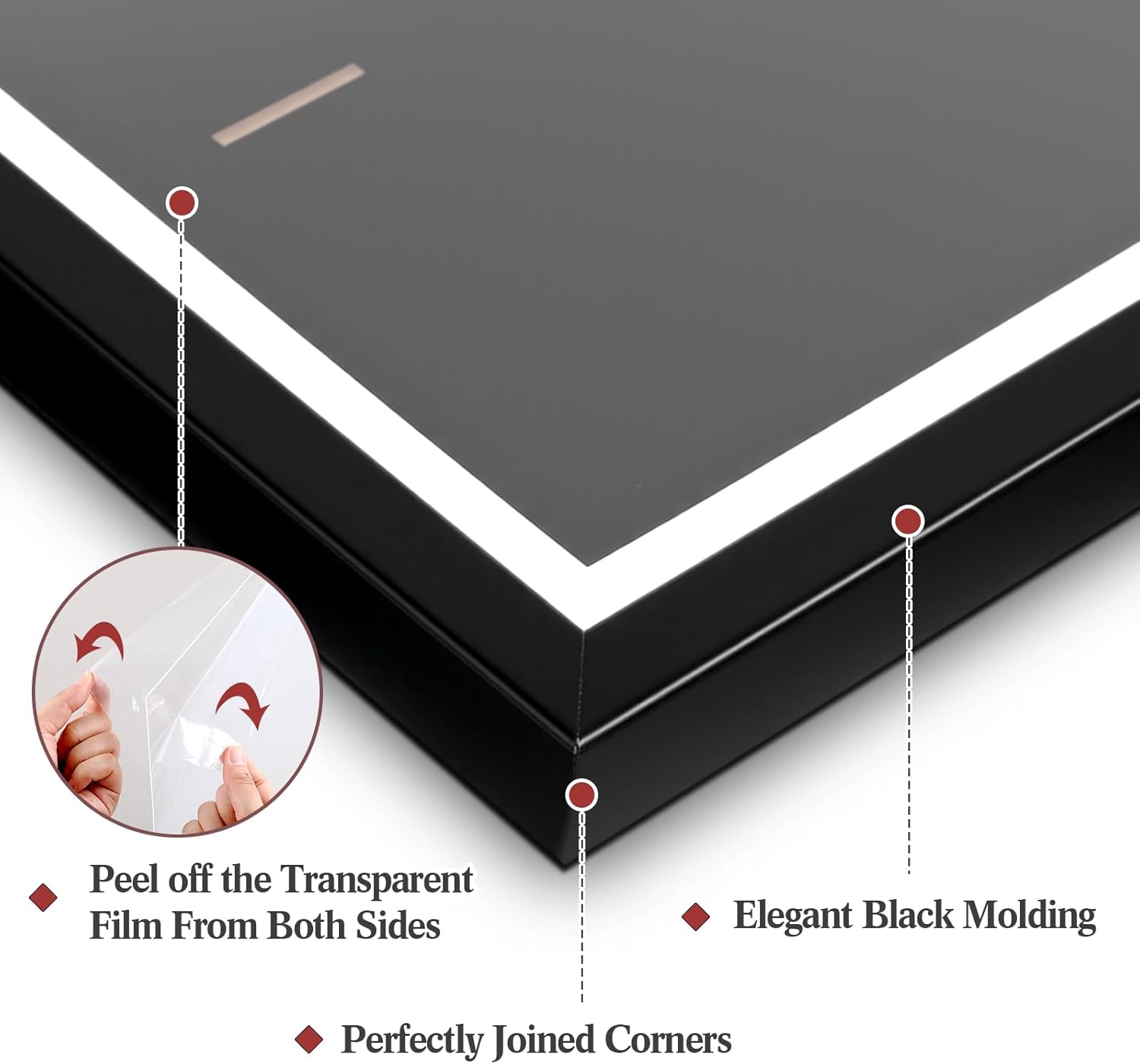 6 Medals Display Case 13 x 11.81 Inch Large 3D Medal Shadow Box Display Frame for Runners Marathon Triathlon Soccer Gymnastics All Sports Medals