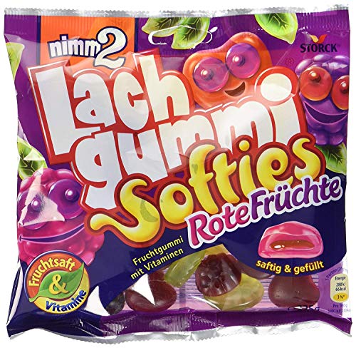 Storck Nimm2 Lach gomma SOFTIES: frutti rossi (2 x 225 g)