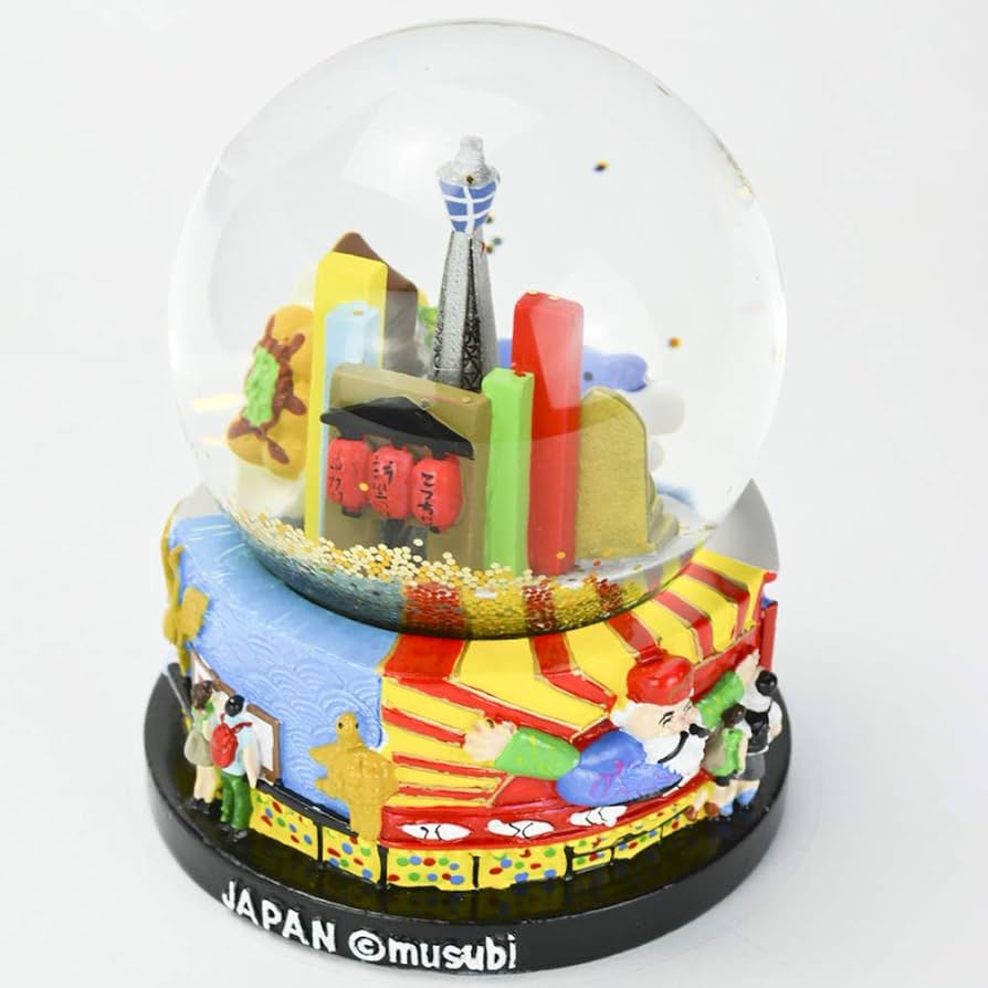 Amazon.co.jp: スノードーム Snow globe 大阪(新世界) 置物