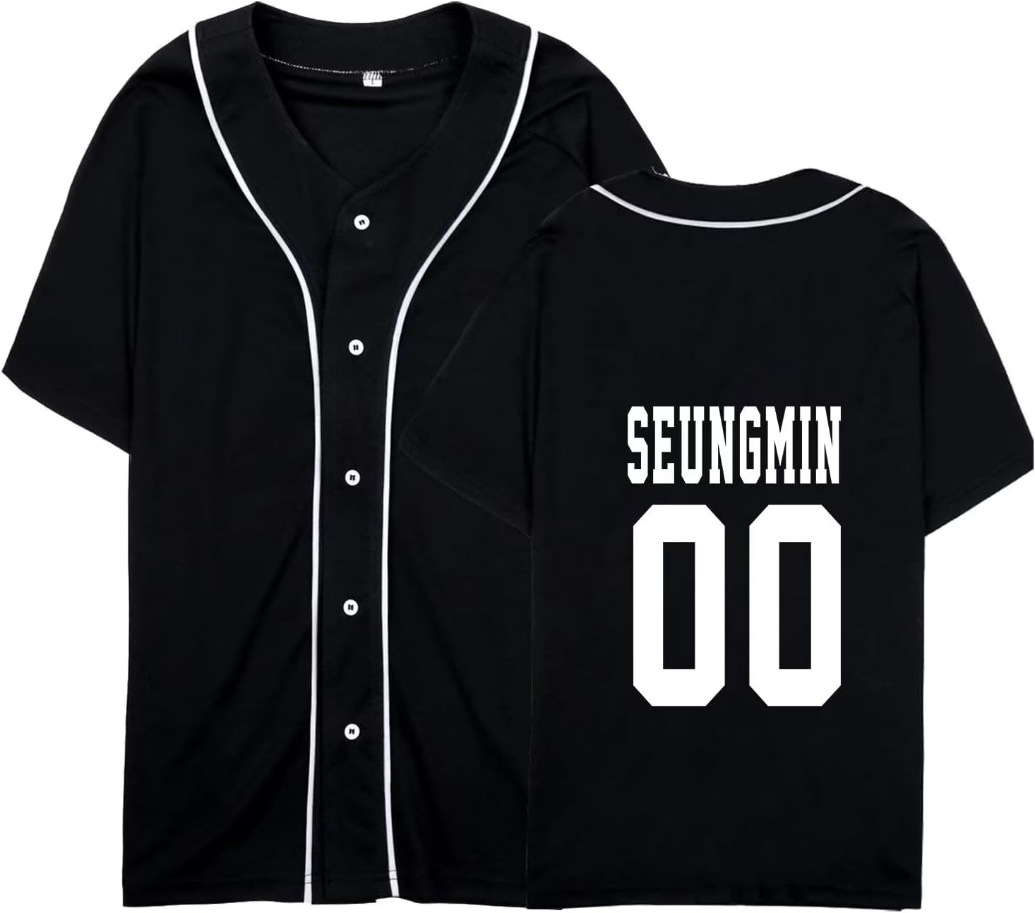 Bangchan Felix Hyunjin Jersey Shirt Jisung Jeongin Changbin Minho Seungmin Baseball Tee Tops Fans Merch