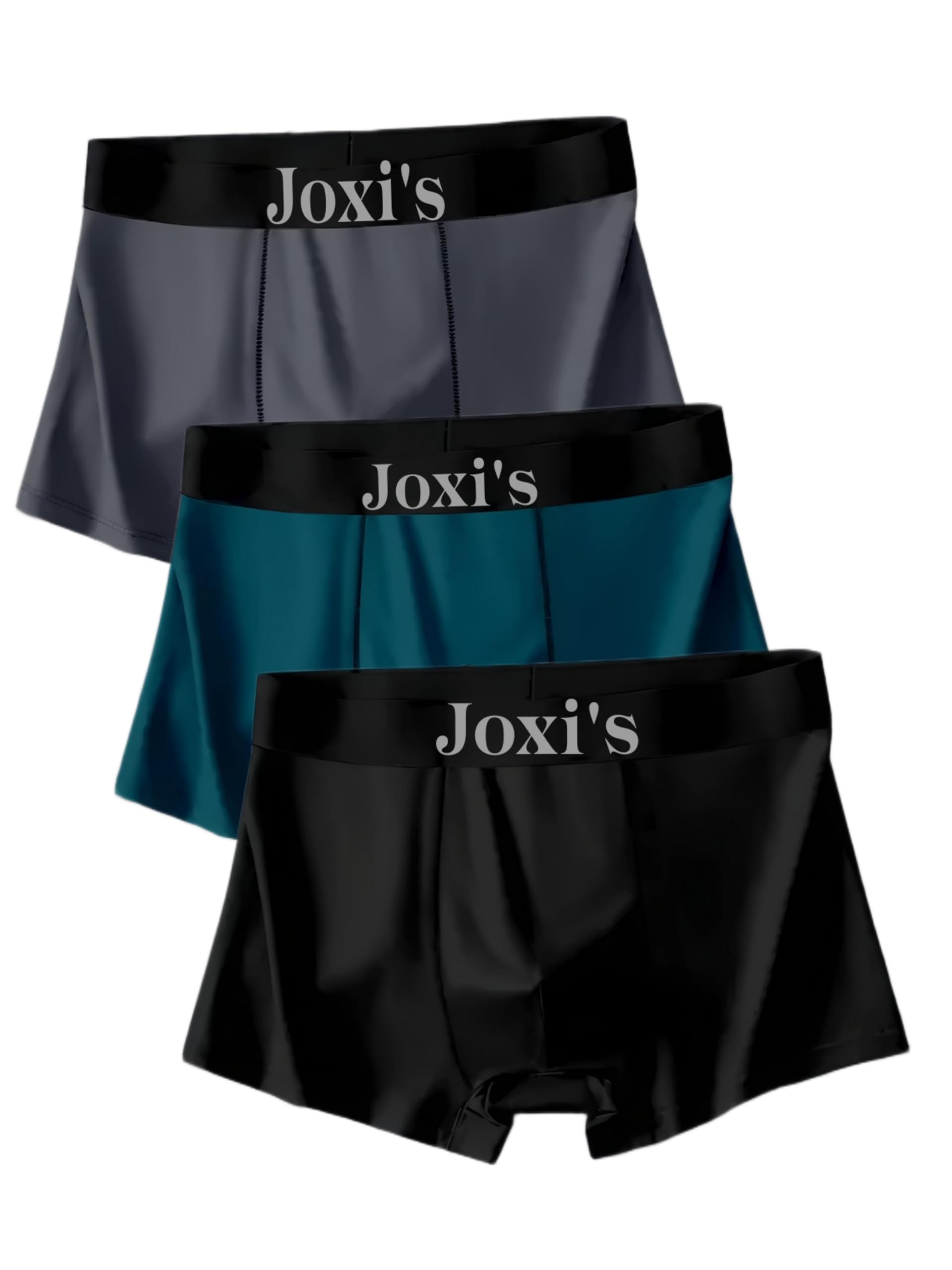 Men's Cotton Blend Stretch Trunks Pack of 3 | Soft Breathable Fabric | Comfortable Elastic Waistband | Everyday Comfort-picture-44