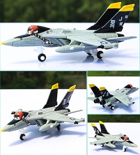 Miniatura 5 de Avión Dusty VF-17 Echo Metal Diecast Classic Alloy Toy Plane para regalo de niños