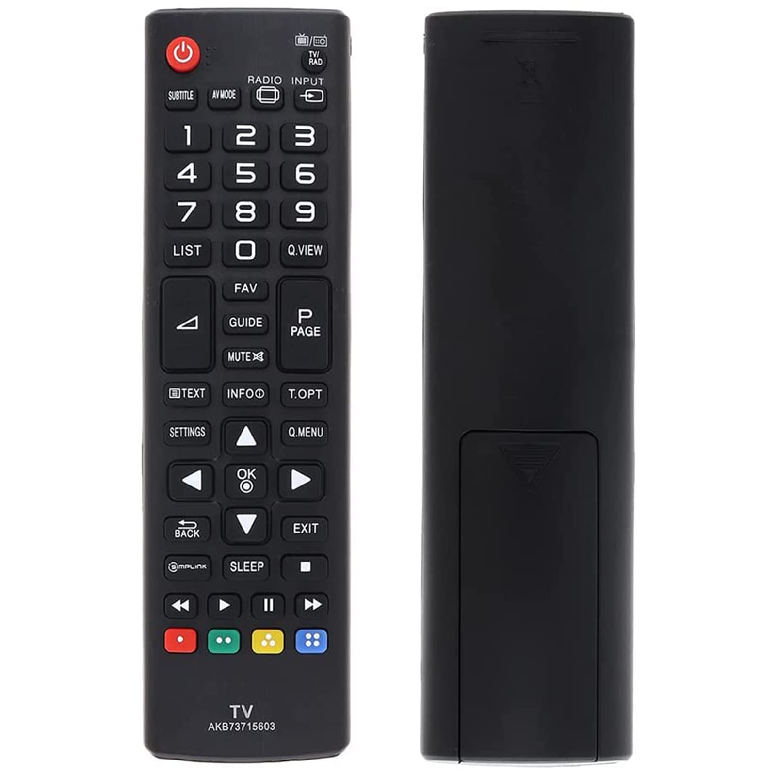 VINABTY Telecomando Universale Sostitutivo Per TV LG: Modelli 19MN43D, 22LY330C, 32LB5610, 42LN5400 E Molti Altri - 5