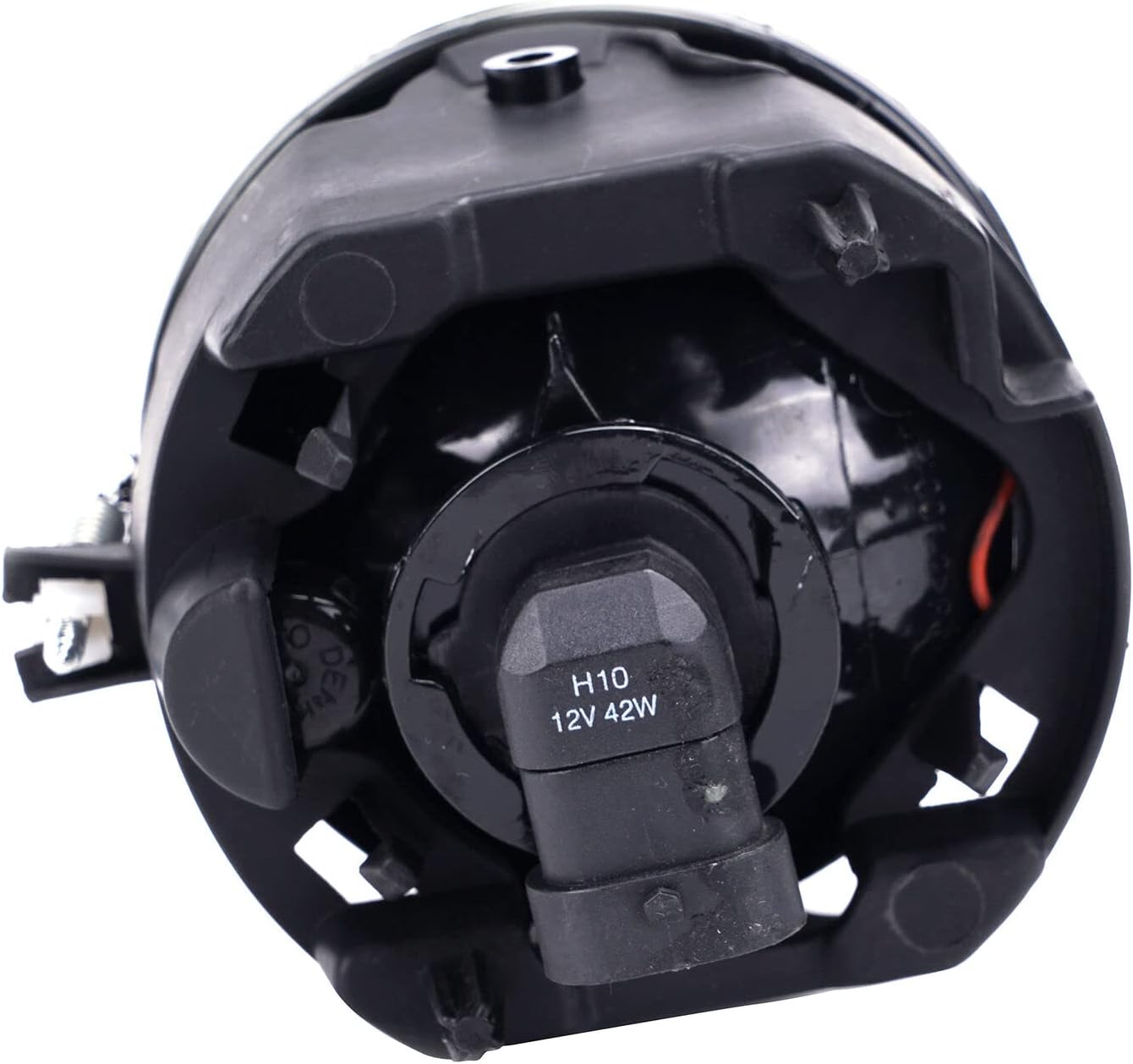 YLT AUTO Fog Light w/Bulbs Replacement Kit Clear Lens for 2005 2006 2007 2008 2009 2010 Dodge Dakota Dodge Grand/Dodge Charger/Challenger Avenger