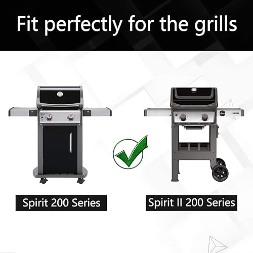 Miniatura 2 de 7635 Barras aromatizantes para piezas de parrilla Weber Spirit E210 210, barras de sabor esmaltadas de porcelana de repuesto para parrilla Weber