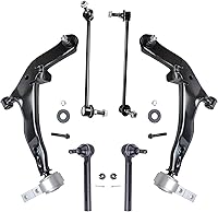 Vista 25 de Detroit Axle - Kit de brazos de control delantero RWD para Mercedes-Benz E320 E420 E430 E55 AMG, 2 brazos de control inferiores, 2 brazos de control