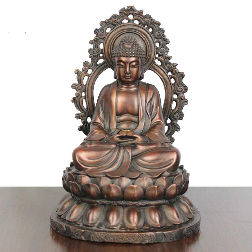 Amazon｜釈迦牟尼仏像、タイの仏像彫刻像瞑想座り姿勢が魅力的で穏やか