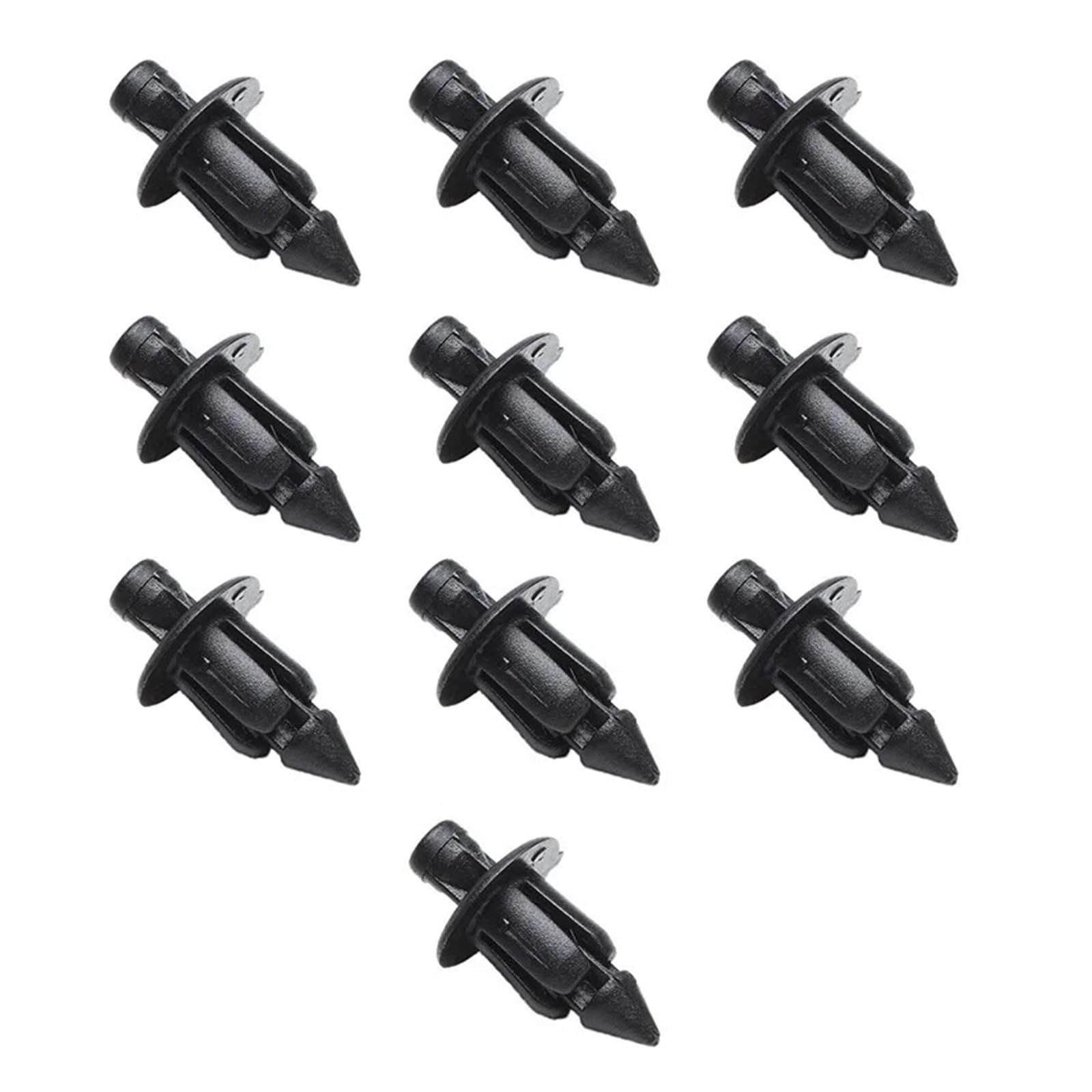 FDCSKINX 100pcs Plastic Bicycle Fairing Rivet Setting Panel Fastener Clips Compatible Car Fenders Bumpers