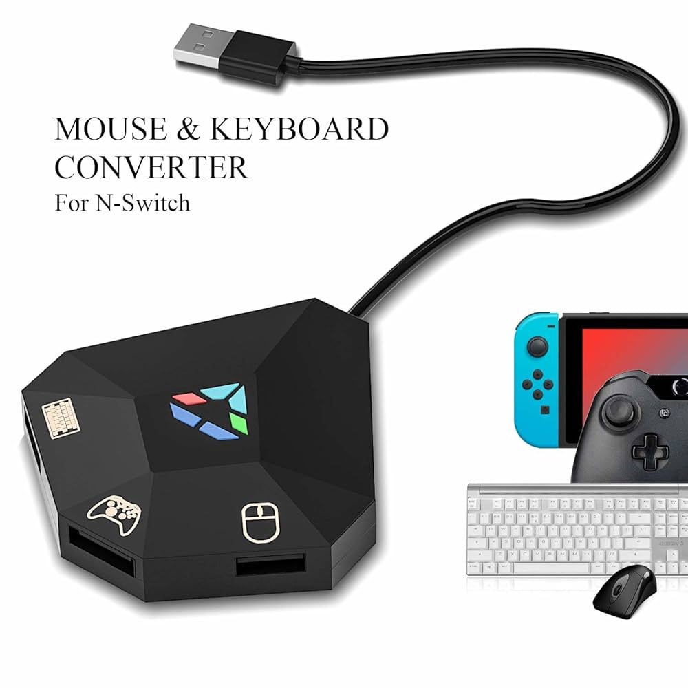 Nintendo Switch Xbox 360 INF Adapter myszka klawiatura konwerter do Nintendo Switch