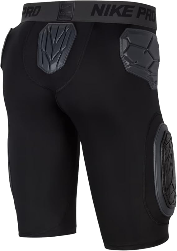 Nike Pro Hyperstrong 5-Pad Football Girdle Hardplate Compression Shorts with Integrated Hip, Thigh, and Tailbone Pads