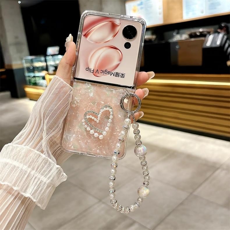 Amazon.com: for Samsung Galaxy Z Flip 7 Case Cute Love Heart Girly