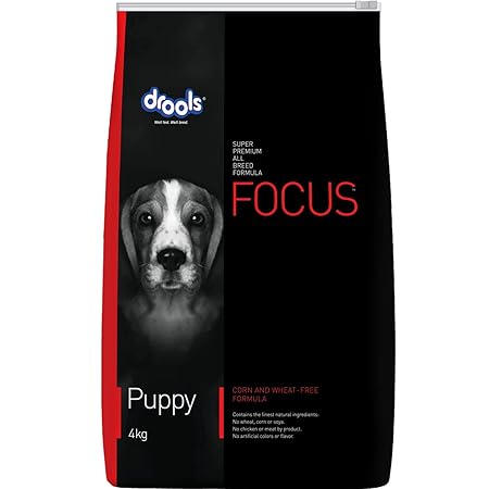 Drools Focus Puppy Super Premium Dry Dog Food, 4kg