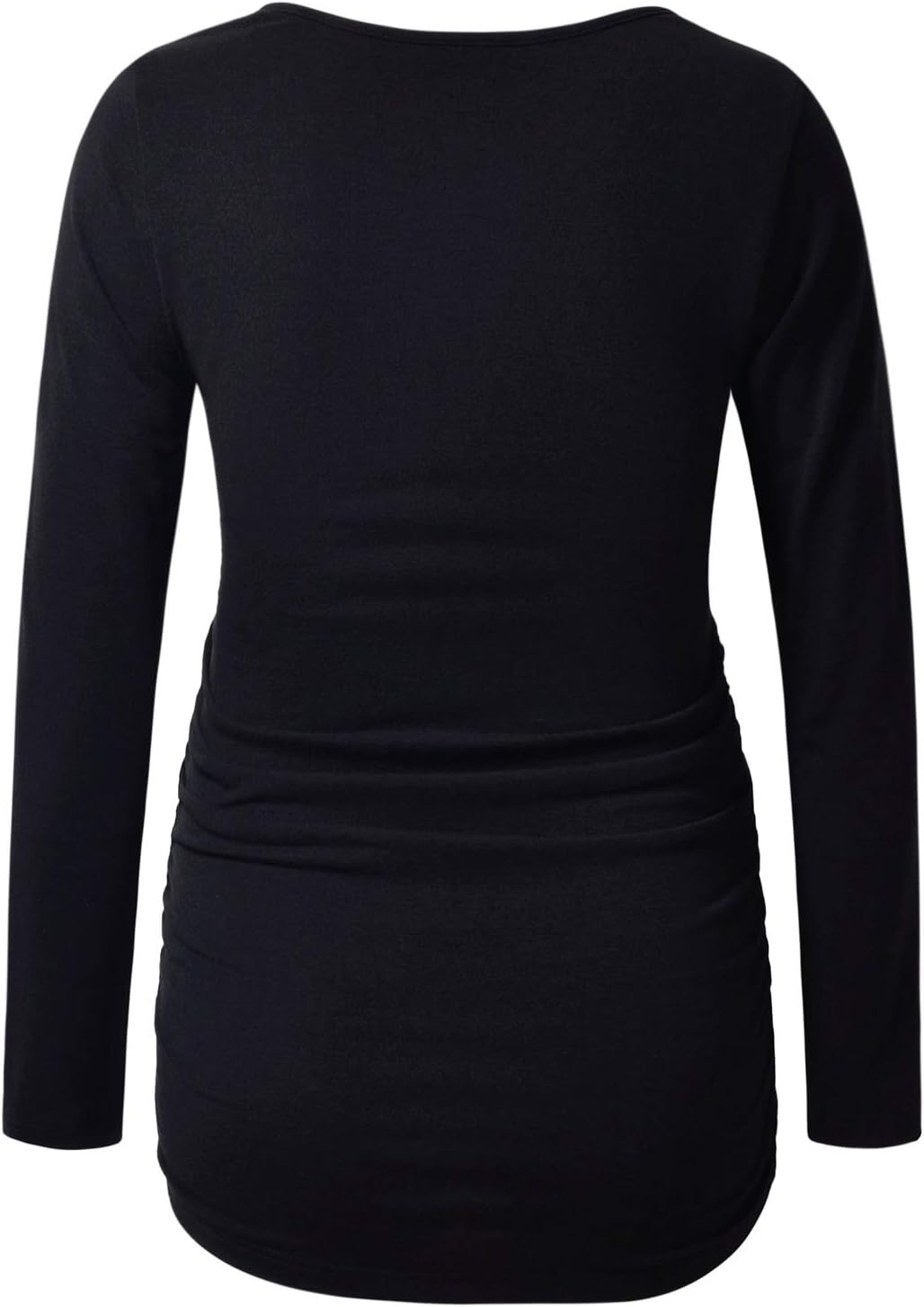 GINKANA Women's Baseball Crew Neck Flower Raglan Sleeve Maternity T-Shirt Top Pregnancy Shirt