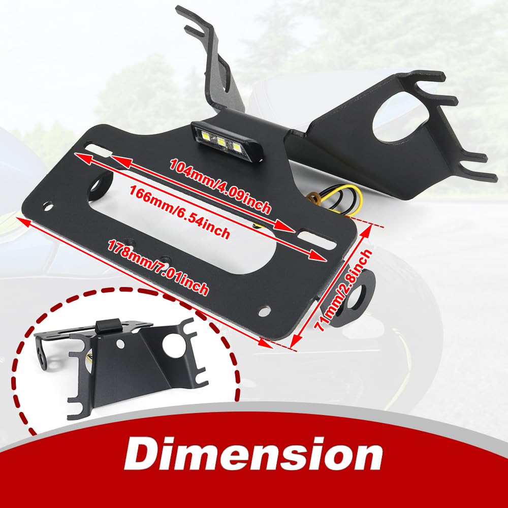 Amazon.com: Xitomer Fender Eliminator Fit for GSXR1000 GSX-R1000R