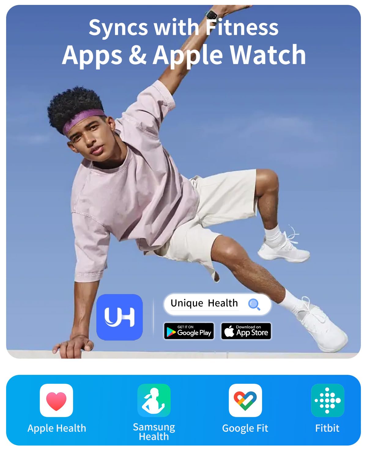 Smart Scale for Body Weight with BMI, Body Fat, Muscle Mass, Water Percentage, 8 Electrode Dual Frequency High Precision Bathroom Scale, Scale with App, 56 Body Composition Measurement (Black) - Image 7