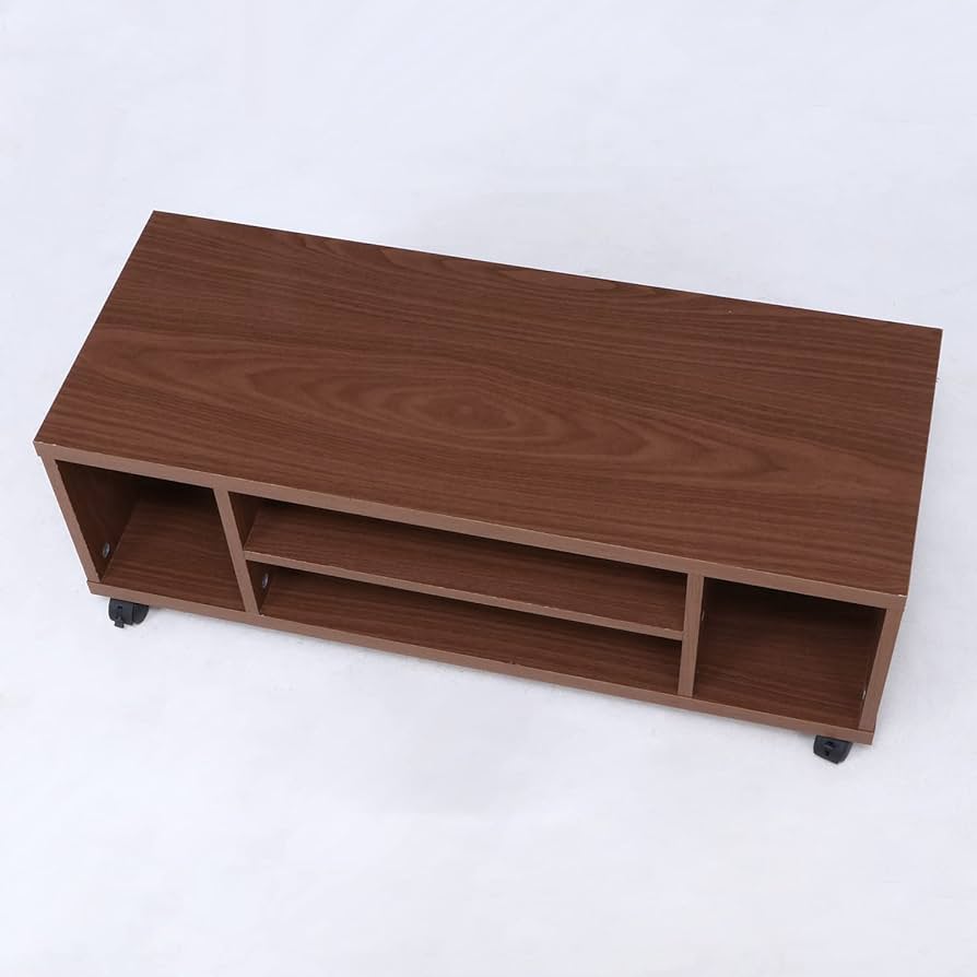 【GW値下げ】不二貿易 テレビ台 ローボード 110cm ブラウン キャスター付 Amazon｜不二貿易(Fujiboeki) キャスター付きTV台 幅89×奥行35