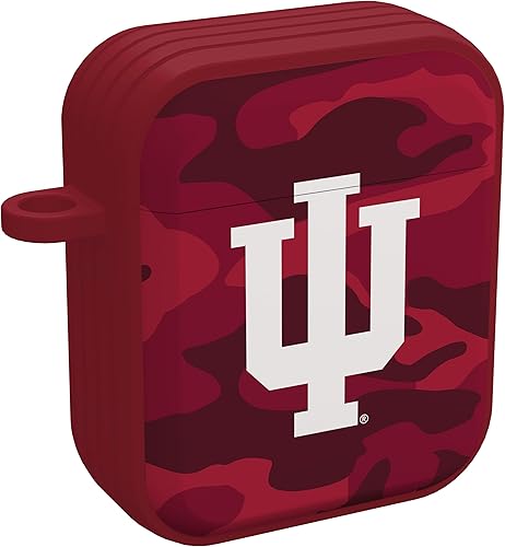 Miniatura 5 de AFFINITY BANDS Indiana Hoosiers Camo HDX - Funda compatible con Apple AirPods Gen 1 y 2