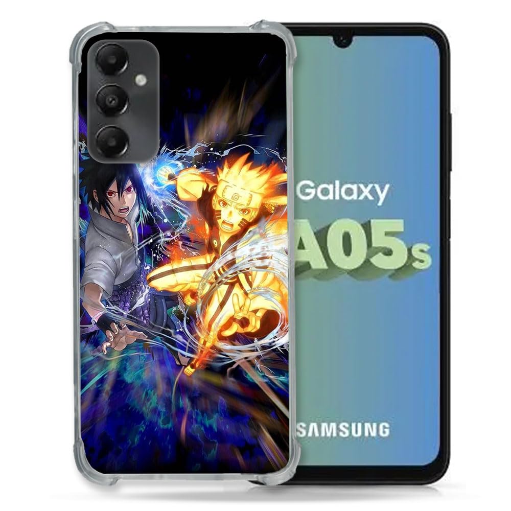 Cokitec Reinforced Case for Samsung Galaxy A05S Manga Naruto VS