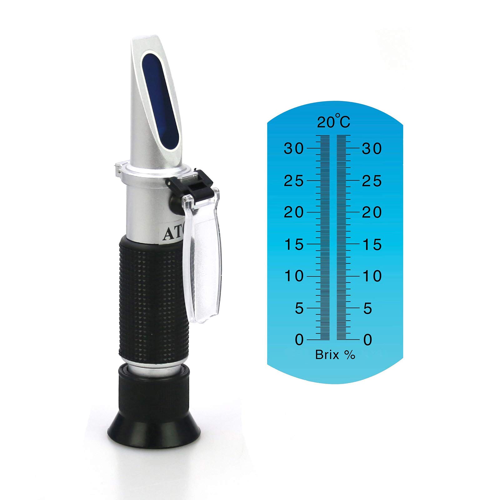 Buy Vranky Brix Refractometer for Homebrew, Wort,Dual Scale Automatic