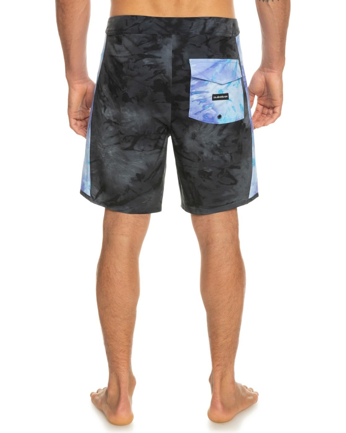 Quiksilver Herren Surfsilk Arch Boardshorts Boardshorts Boardshorts Segeln Bootfahren Wassersport Shorts – Anthrazit Flower Jammin