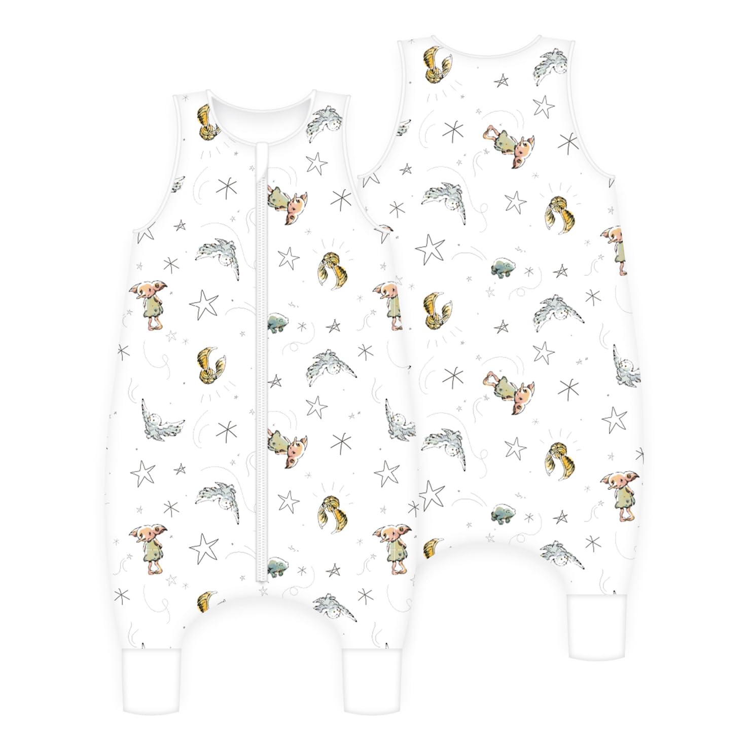 Herding Premium Schlafoverall Harry Potter, 90 x 45 cm, Bezug 100% Baumwolle, Füllung 100% Polyester